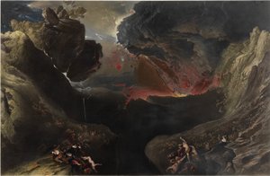 Velký den jeho hněvu, c.1851-53 od John Martin
